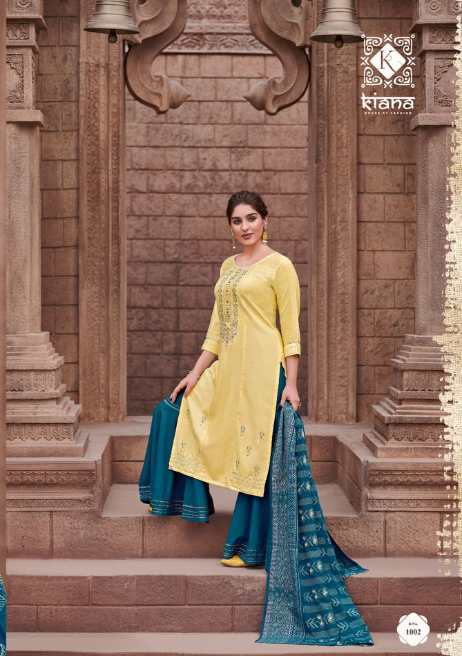 Kiana Limelight Stylish Look Wholesale Readymade Suits Catalog
